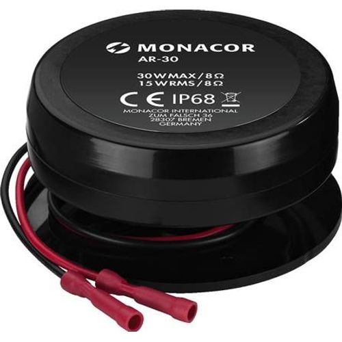 Audio Exciter 8 Ohms résistant aux intempéries Monacor AR-30