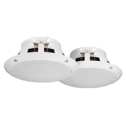Paire de haut-parleurs encastrables Monacor SPE-230/WS