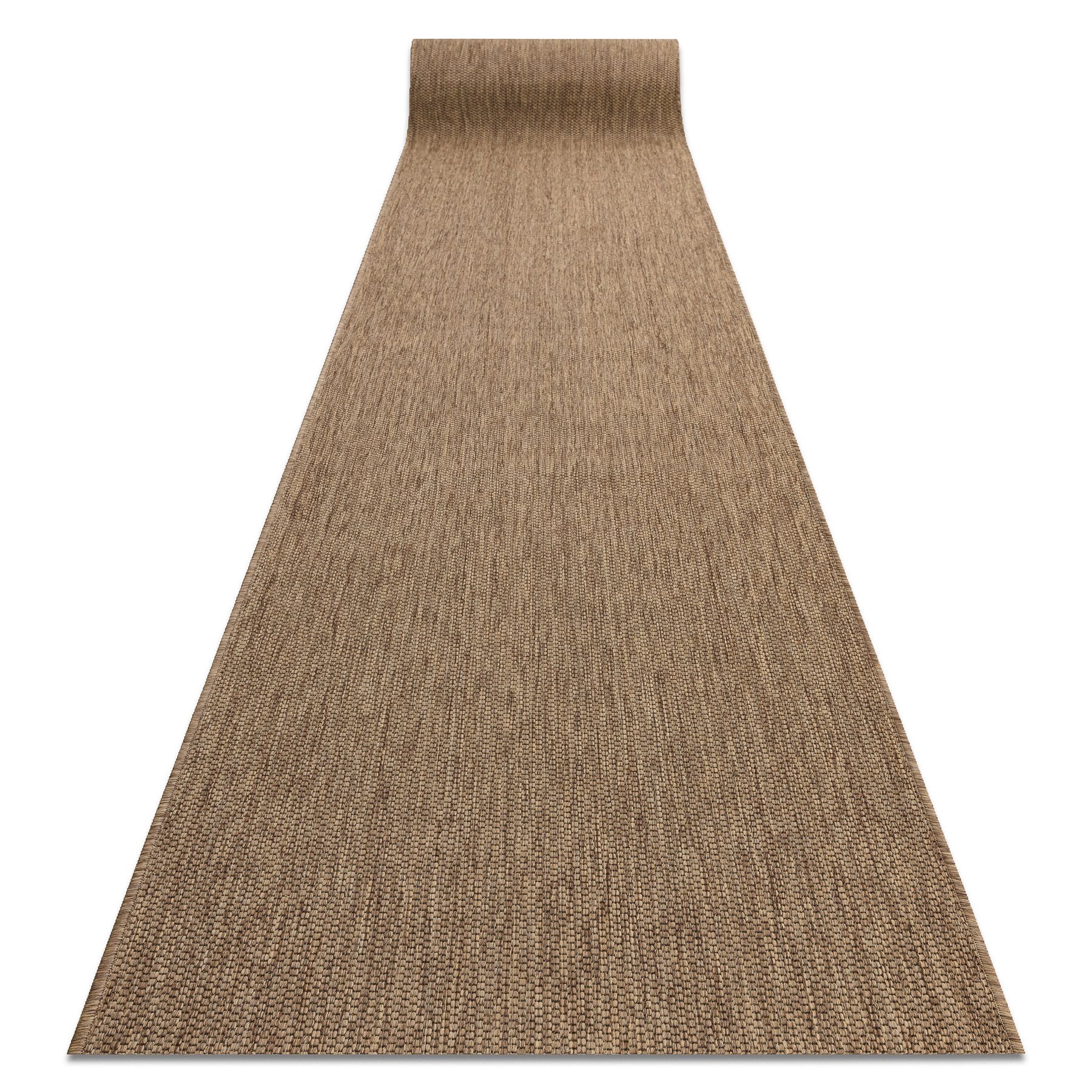 100x150 Cm Tapis De Couloir Sizal Floorlux Modèle 20433 Café Lisse 100 Cm