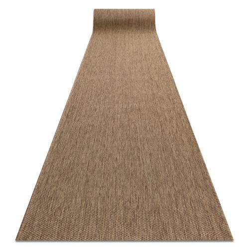 100x170 Cm Tapis De Couloir Sizal Floorlux Modèle 20433 Café Lisse 100 Cm