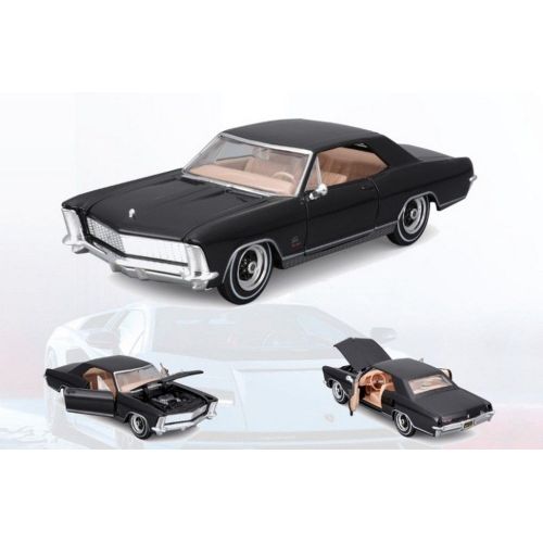 Véhicules Miniatures Die Cast 1/24 Buick Riviera 1965 - Noire