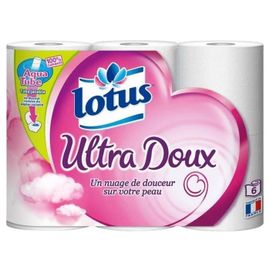 Lotus ?Ultra Doux? Aquatube 6 Rouleaux (Lot De 3) 