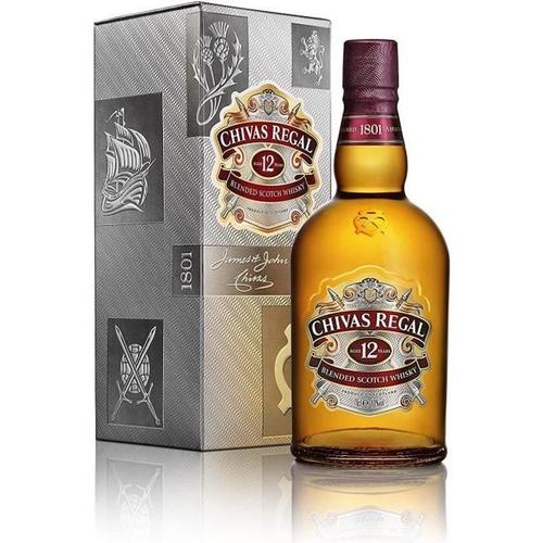 Chivas Regal 12 Ans - Blended Scotch Whisky 700 Ml