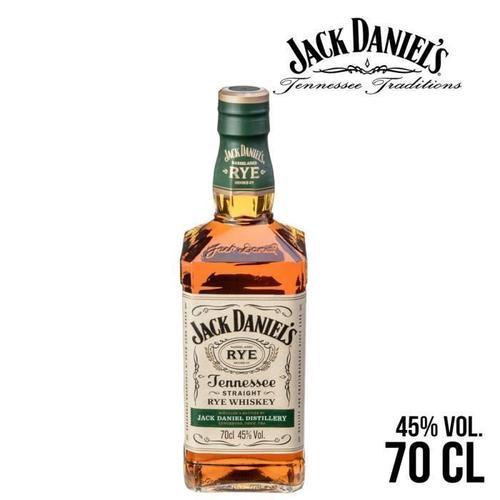 Whisky Jack Daniels Tennessee Rye 70cl 7,4 X 7,4 X 24,5 Cm