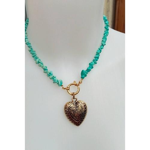 Collier Sexy En Turquoise