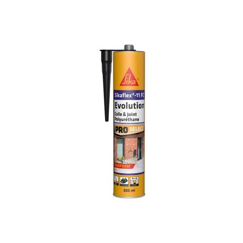 Mastic colle SIKA Sikaflex 11 FC Evolution - Noir - 300ml