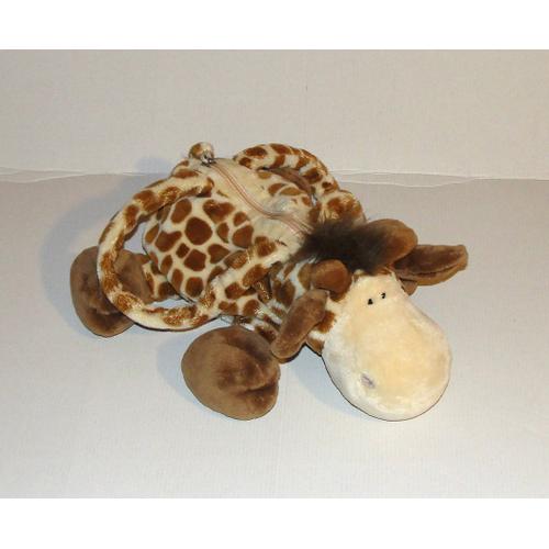 Peluche Girafe Sac A Main Nici 30 Cm