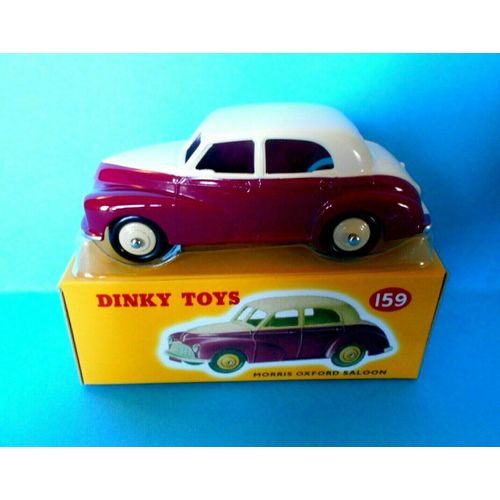 Morris Oxford Saloon Dinky 159 Atlas Gb Bicolore Neuf Boite-Dinky Toys