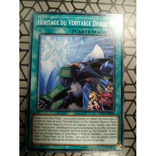 Yu Gi Oh Heritage Du Veritable Draco Op11-Fr020