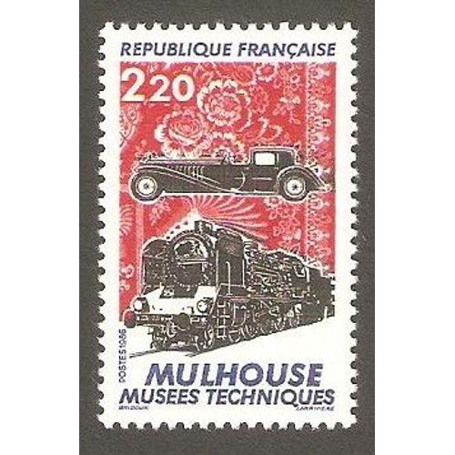 Musées Techniques De Mulhouse 2,20 F - 1986