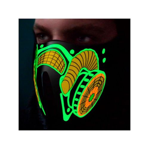 Mi Masque Anti Gaz Lumineuse Led (Taille Unique)