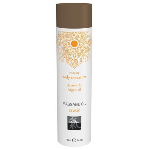 Huile De Massage Huile De Massage Erotic Jasmin Et Argan 100ml Shiatsu