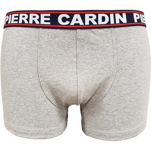 Boxer Homme Pierre Cardin Confort Et Qualité -Assortiment Modèles Photos Selon Arrivages- Gris Coton
