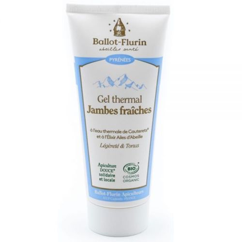 Gel Thermal Jambes Fraîches Bio - Circulation 100 Ml - Ballot-Flurin 