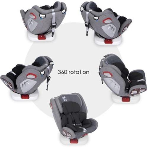 Siège Auto Bébé Groupe 0+/1/2/3 (0-36 Kg) Roto Isofix Rouge