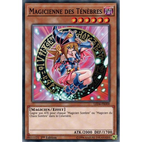 Yu-Gi-Oh! - Led6-Fr000 - Magicienne Des Ténèbres - Commune