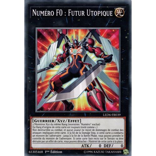 Yu-Gi-Oh! - Led6-Fr039 - Numéro F0 : Futur Utopique - Commune
