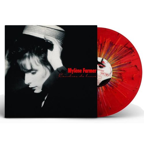 Mylene Farmer Album 33tours Cendres De Lune Exclusivité Vinyle Couleur Rouge Splatter