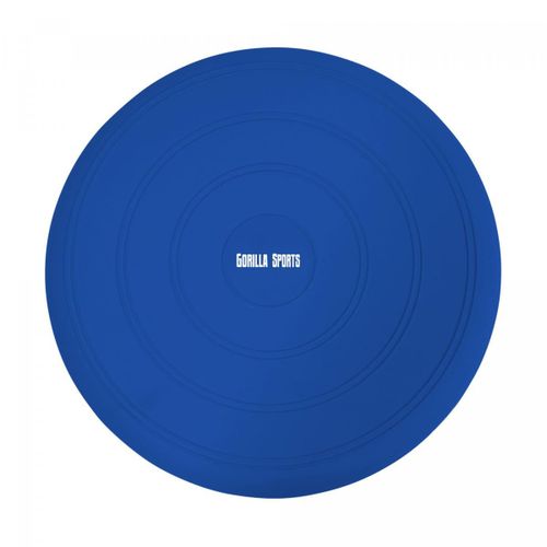 Gorilla Sports - Coussin D'équilibre Gonflable Ø 33 Cm - 9 Coloris - Couleur : Bleu
