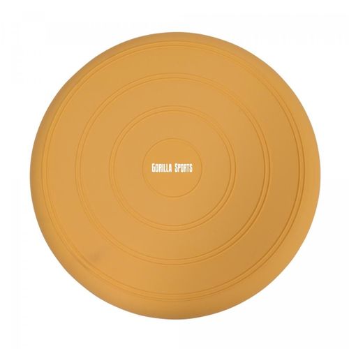 Gorilla Sports - Coussin D'équilibre Gonflable Ø 33 Cm - 9 Coloris - Couleur : Jaune