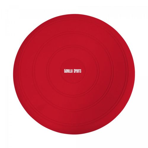 Gorilla Sports - Coussin D'équilibre Gonflable Ø 33 Cm - 9 Coloris - Couleur : Rouge