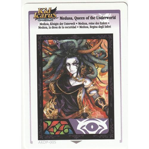 Kid Icarus Uprising - Akdp 005 - Medusa Queen Of The Underworld