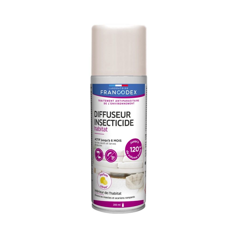 BEAPHAR spray et diffuseur automatique insecticide habitat 500ml