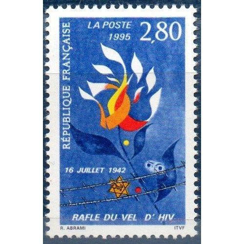 Timbres Commémoration De La Rafle Du 16 Juillet 1942 "Dite Rafle Du Vel D' Hiv "