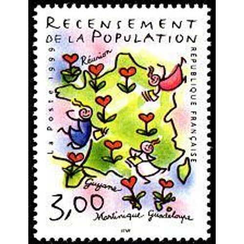 Timbres Recensement De La Population