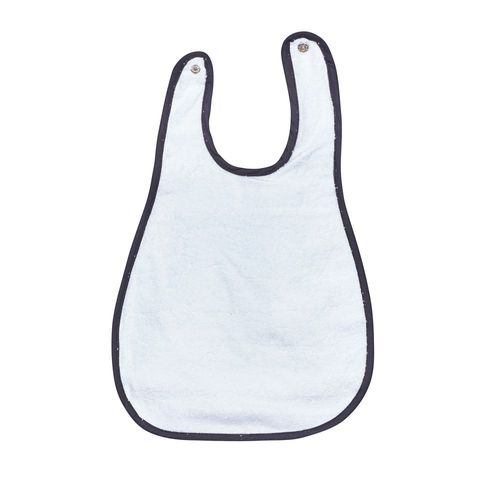 Bavoir Plastifié Chao Chao Lettres - Sauthon Baby Deco