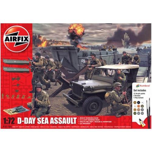 Diorama 1/72 : D-Day The Sea Assault Gift Set : 75 Ème Anniversaire