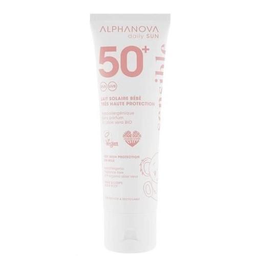 Alphanova Daily Sun Lait Solaire Bébé Très Haute Protection Spf50+ 50ml 