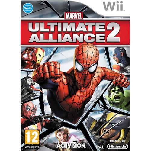 Lot - Marvel Ultimate Alliance 2 - Sur Nintendo Wii + 1 Jeu Pc Neuf (Voir Photos)