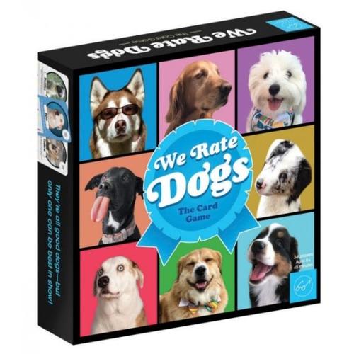 We Rate Dogs! The Card Game - For 3-6 Players, Ages 8+ - Fast-Paced Card Game Where Good Dogs Compete To Be The Very Best - Based On Wildly Popular @Weratedogs Twitter Account