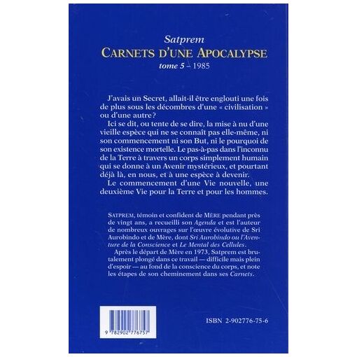 Carnets D'une Apocalypse - Tome 5 (1985)