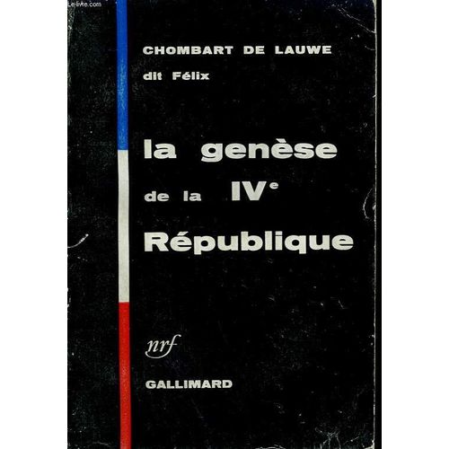 La Genèse De La 4 Ème République