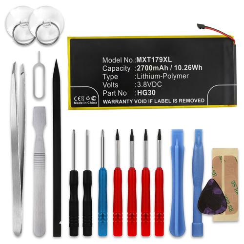 Pack Batterie 2700mah Et Outils Pour Téléphone Portable Motorola Moto G5s / G6 - Kit Pour Remplacement Facile D'une Batterie Hg30 De Smartphone Gsm