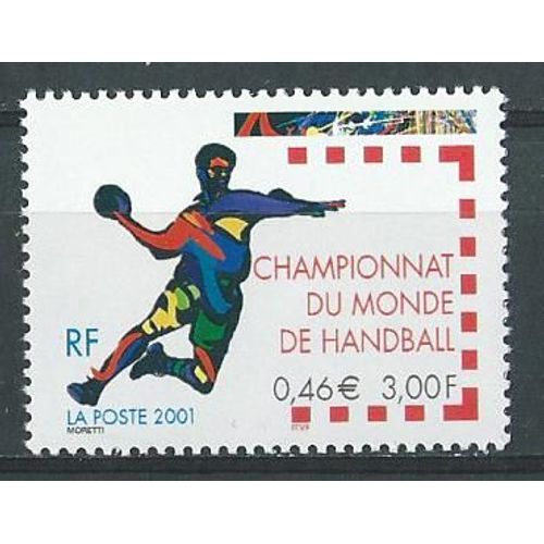 Championnat Du Monde De Handball 2001 À Nantes Neuf** N° 3367