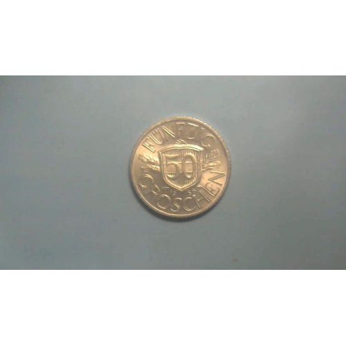 Autriche 50 Groschen 1955