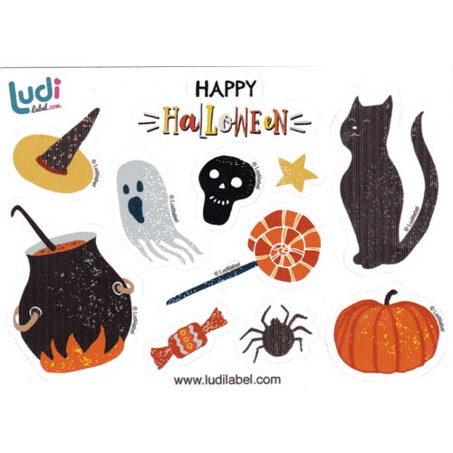 Halloween Planche De Stickers