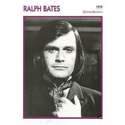 Fiche Portrait De Star Ralph Bates