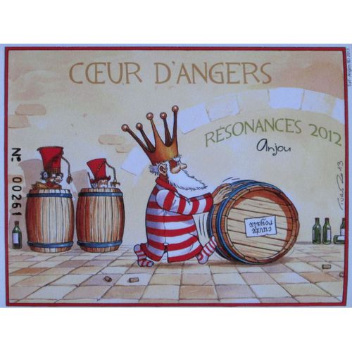 Étiquette De Vin De Turf _ La Nef Des Fous