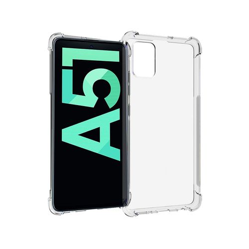 Coque Samsung Galaxy A51 Souple Transparente Flexible Bumper En Gel Tpu Silicone Invisible Antichoc Avec Bords Renforcés Nouvel Galaxy A51 2019 / 2020 - Accessoires Pochette Case