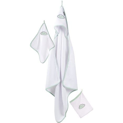 Set Pour Le Bain Happy Cloud - Roba - Cape De Bain + Serviet...