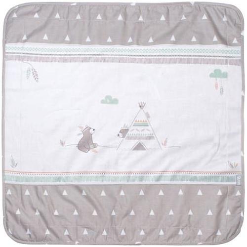 Couverture 100% Coton Collection 'indian Bear' Roba - 80x80cm