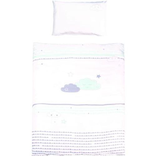 Lot De 2 Pièces Collection 'happy Cloud' Roba - Taie D?Oreiller Et Housse De Couette