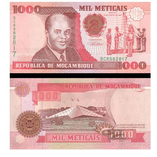 Billet Mozambique 1000 Meticais
