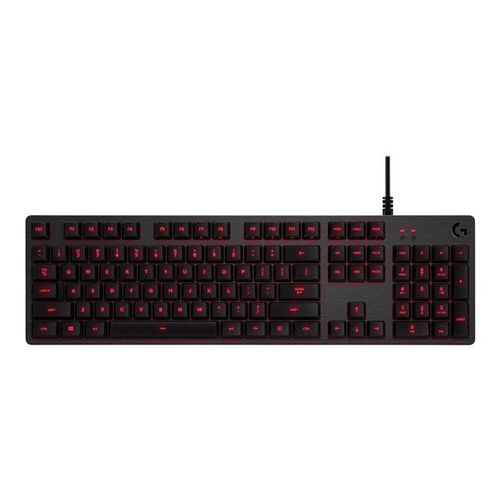 Logitech G413 - Clavier - rétro-éclairé - USB - QWERTZ - Allemand - commutateur : Romer-G - carbone