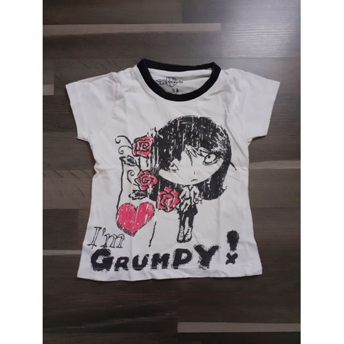 T-Shirt Noir Et Blanc 3 Ans