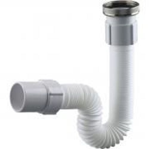 Tuyau flexible et extensible d'évacuation 40 mm 1'' 1/2